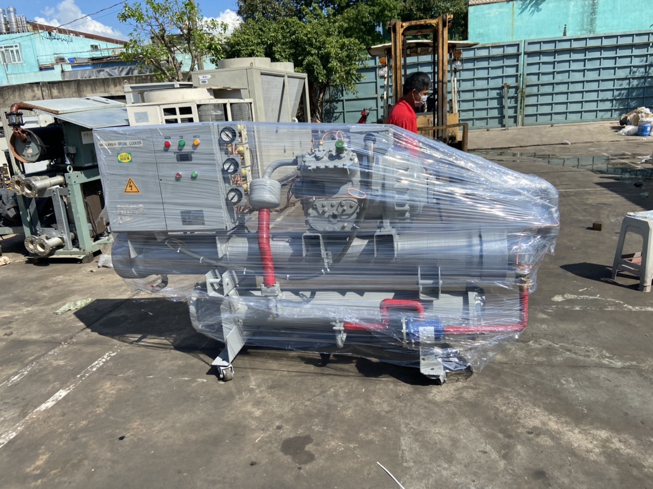 Chiller Hitachi Nhật Bãi 30Hp