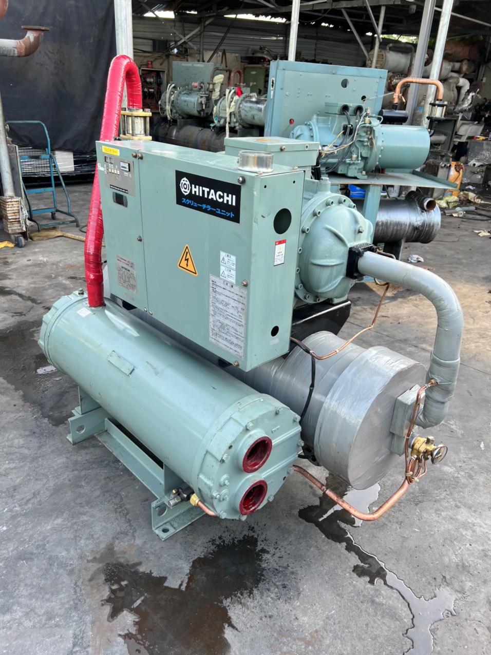 Chiller Hitachi Nhật Bãi 60Hp