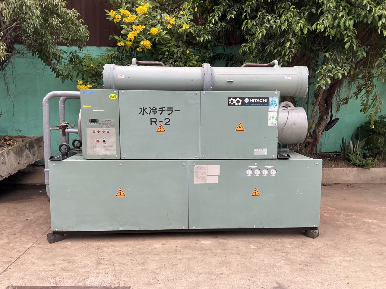 Chiller Hitachi Nhật Bãi 80Hp